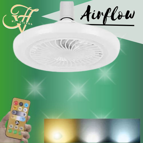 Airflow™ Lampara De Techo Con Ventilador.