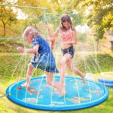 Piscina Alfombra Lanza Agua 170 Cm  SplashJoy Water™